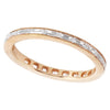 Channel Set Baguette Cut Diamond Eternity Band