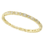 Bezel Set Diamond Micro Eternity Band