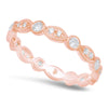 All Round Diamond Marquise and Circle Eternity Band | Beverley K