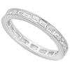 Baguette Diamond Eternity Band | Beverley K