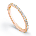 Shared Prong Set Diamond Eternity Band - MED