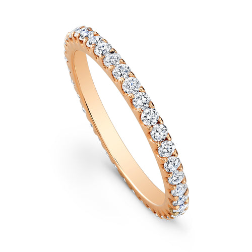 Round Cut Diamond Eternity Band