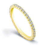 Shared Prong Set Diamond Eternity Band - MED