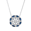 Daisy Diamond and Sapphire Necklace | Beverley K 