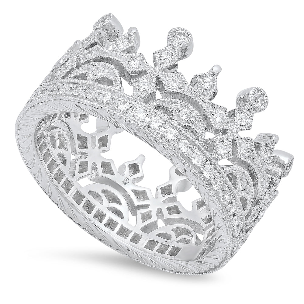 Diamond Crown Ring | Beverley K