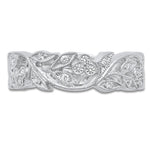 Diamond Floral Eternity Band | Beverley K