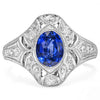 Sapphire and Diamond Ring | Beverley K