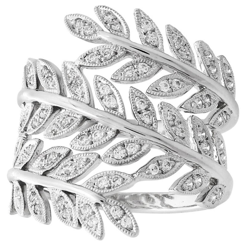 Diamond Vine Wrap Ring | Beverley K