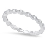 Diamond Wave Eternity Band | Beverley K