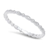 Marquise and Diamond Shape Thin Eternity Band | Beverley K 