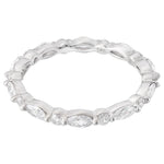 Marquise and Round Diamond Eternity Band | Beverley K