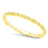 Marquise and Round Diamond Thin Eternity Band | Beverley K 