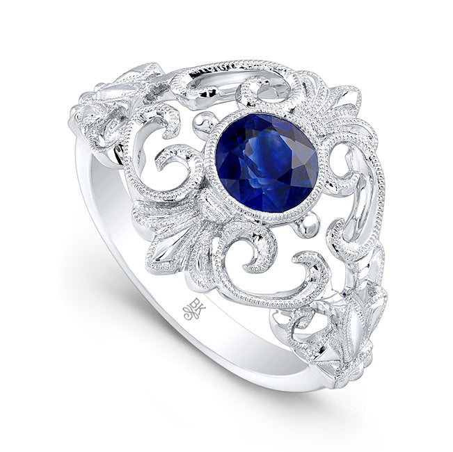 Sapphire Filigree Fashion Ring | Beverley K