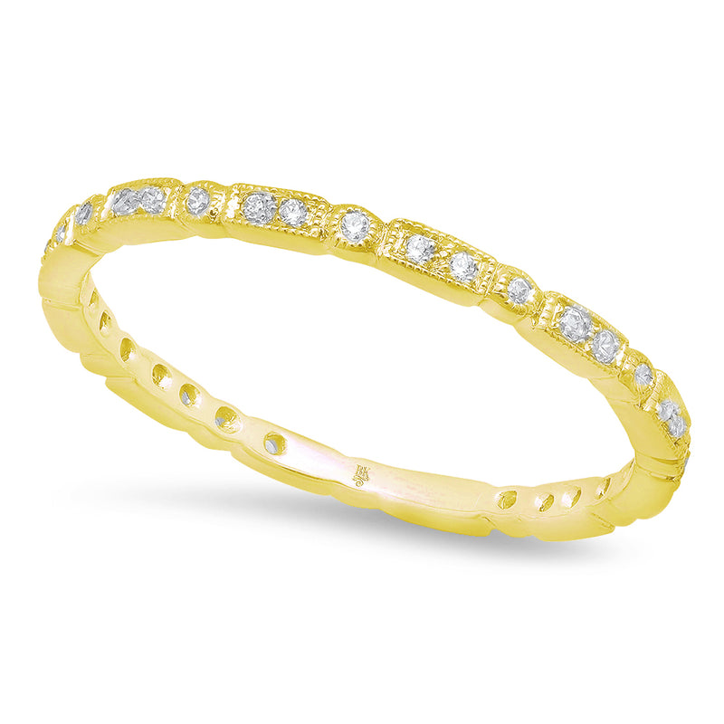 Thin Diamond Eternity Band | Beverley K