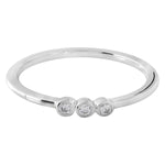 Bezel Set Diamond Fashion Band