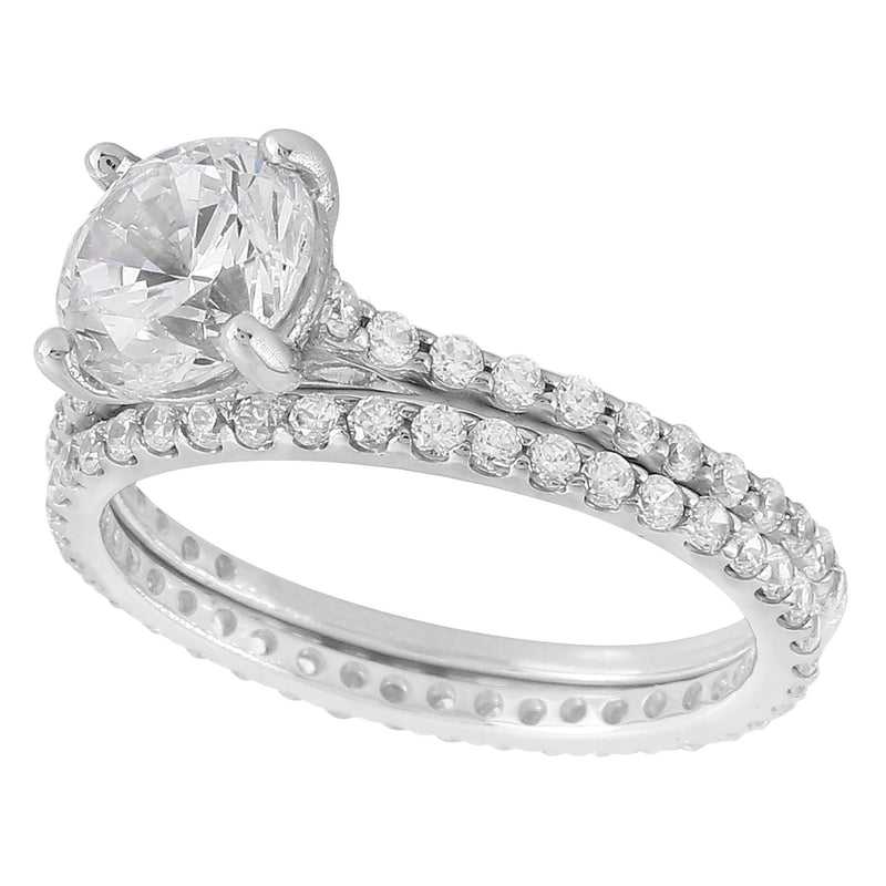 7.0mm Round Diamond Center Engagement Set