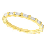 Bar Set Baguette Cut Diamond Eternity Band