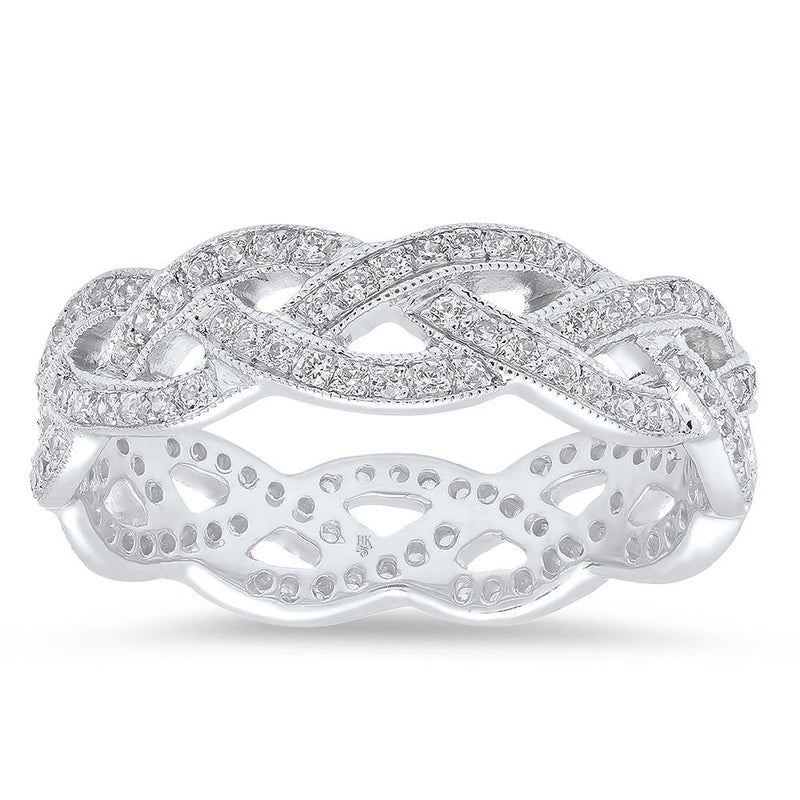 Infinity Diamond Eternity Band