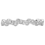 Dancing Diamond Bezel Set Eternity Band