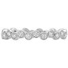 Round Diamond Bezel Set Eternity Band