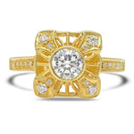 Yellow Gold Diamond Fashion Mount