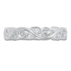 Diamond Floral Eternity Band