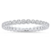 Bezel Set Round Diamond Eternity Band