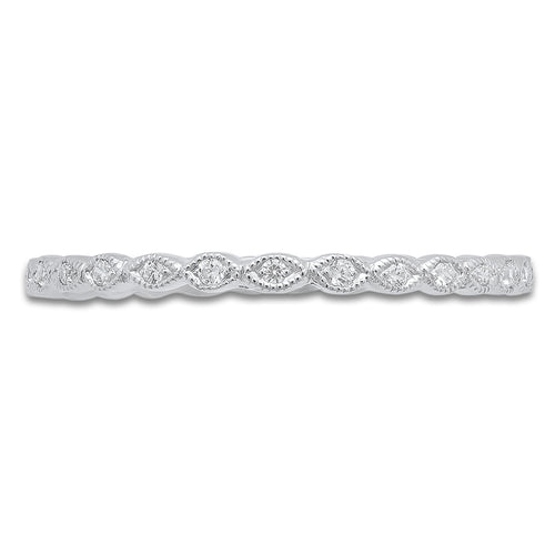 Hexagon and Marquise Shape Diamond Eternity Band