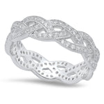 Infinity Diamond Eternity Band