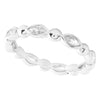 Marquise Cut Diamond Eternity Band