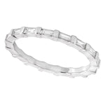 Bar Set Baguette Cut Diamond Eternity Band