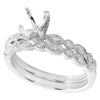 Marquise Shape Diamond Engagement Set